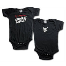 Stone Arrogant Bastard Onesie