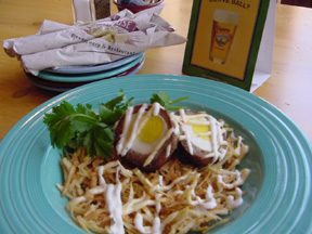 Pyramid Ale House, Walnut Creek, features an updated version of the bar snack, Scotch eggs. Photo courtesy Pyramid Brewing Co.